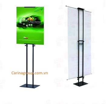 Bunting poster stand